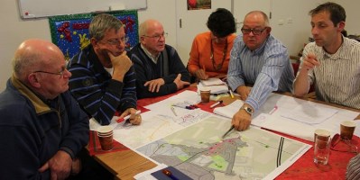 Vergaderen in Dorpspunt t Blickvelt